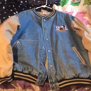 Disneyland bomber jean jacket
